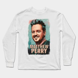 Matthew Perry Vintage Long Sleeve T-Shirt